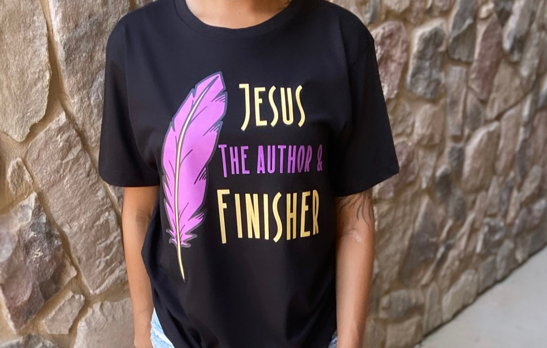"Author & Finisher" Unisex Tee