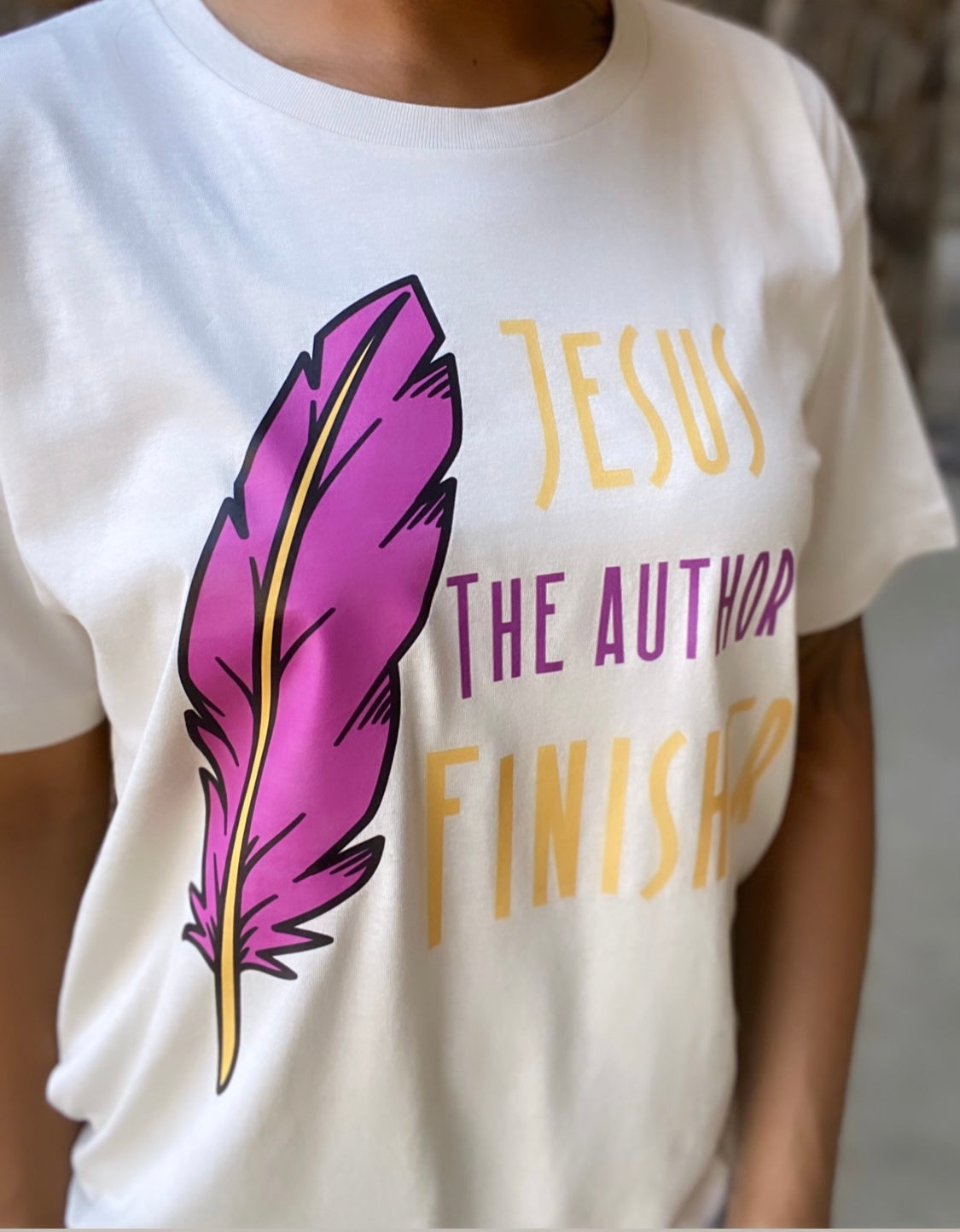 "Author & Finisher" Unisex Tee