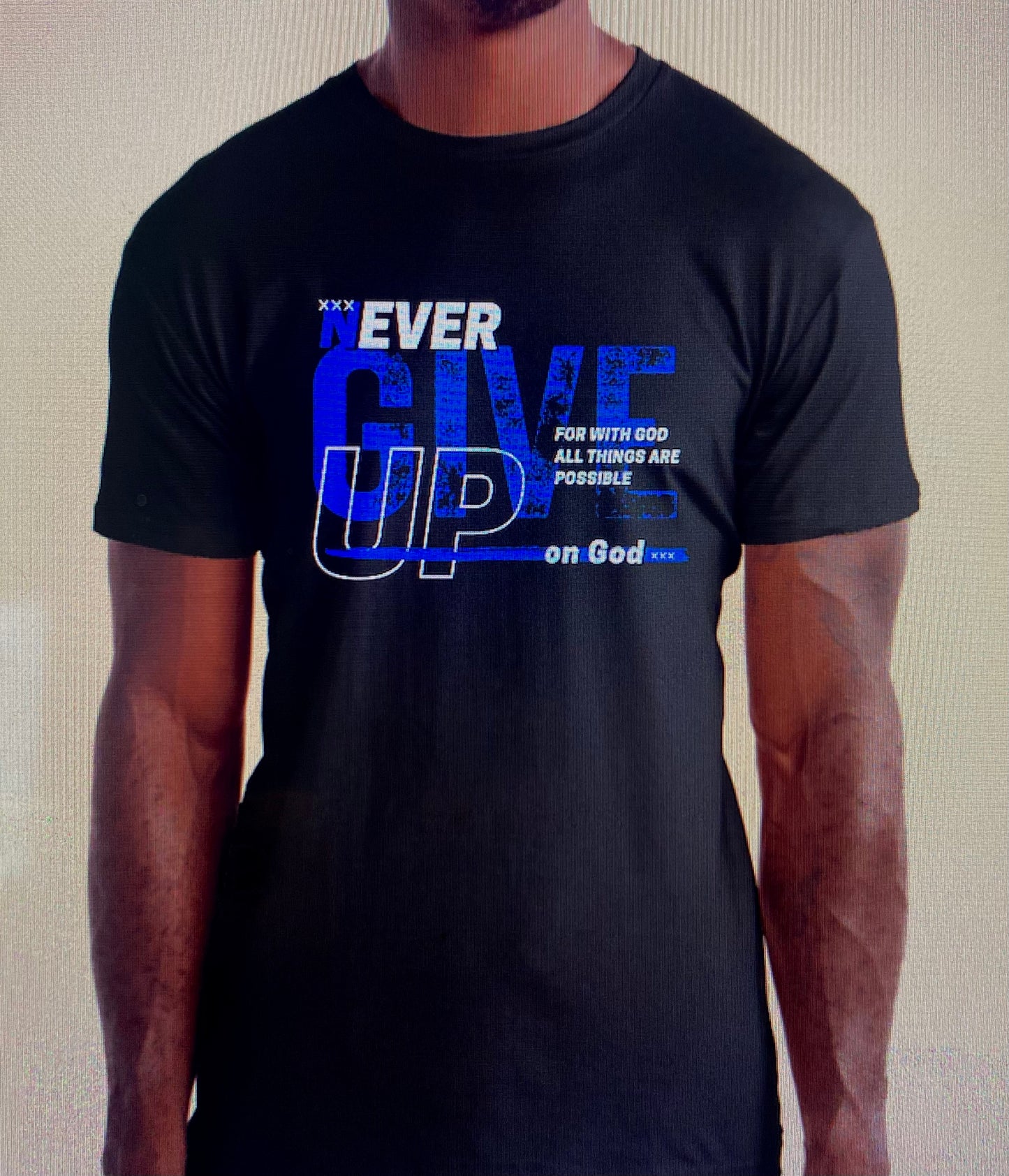 "Never Give Up"
