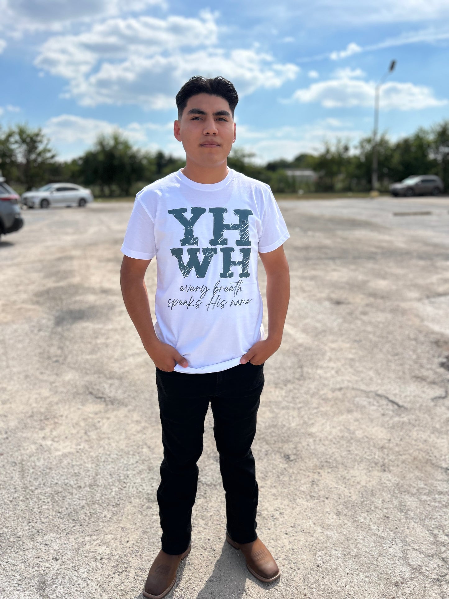 YHWH "Lettering" Tee
