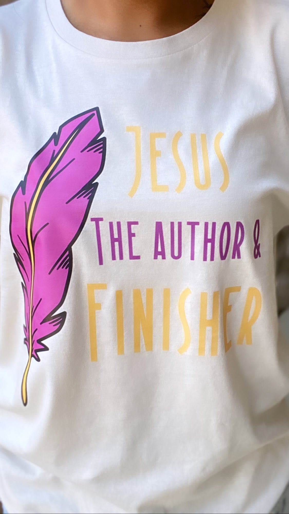 "Author & Finisher" Unisex Tee