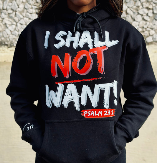 "I Shall Not Want!" Hoodie