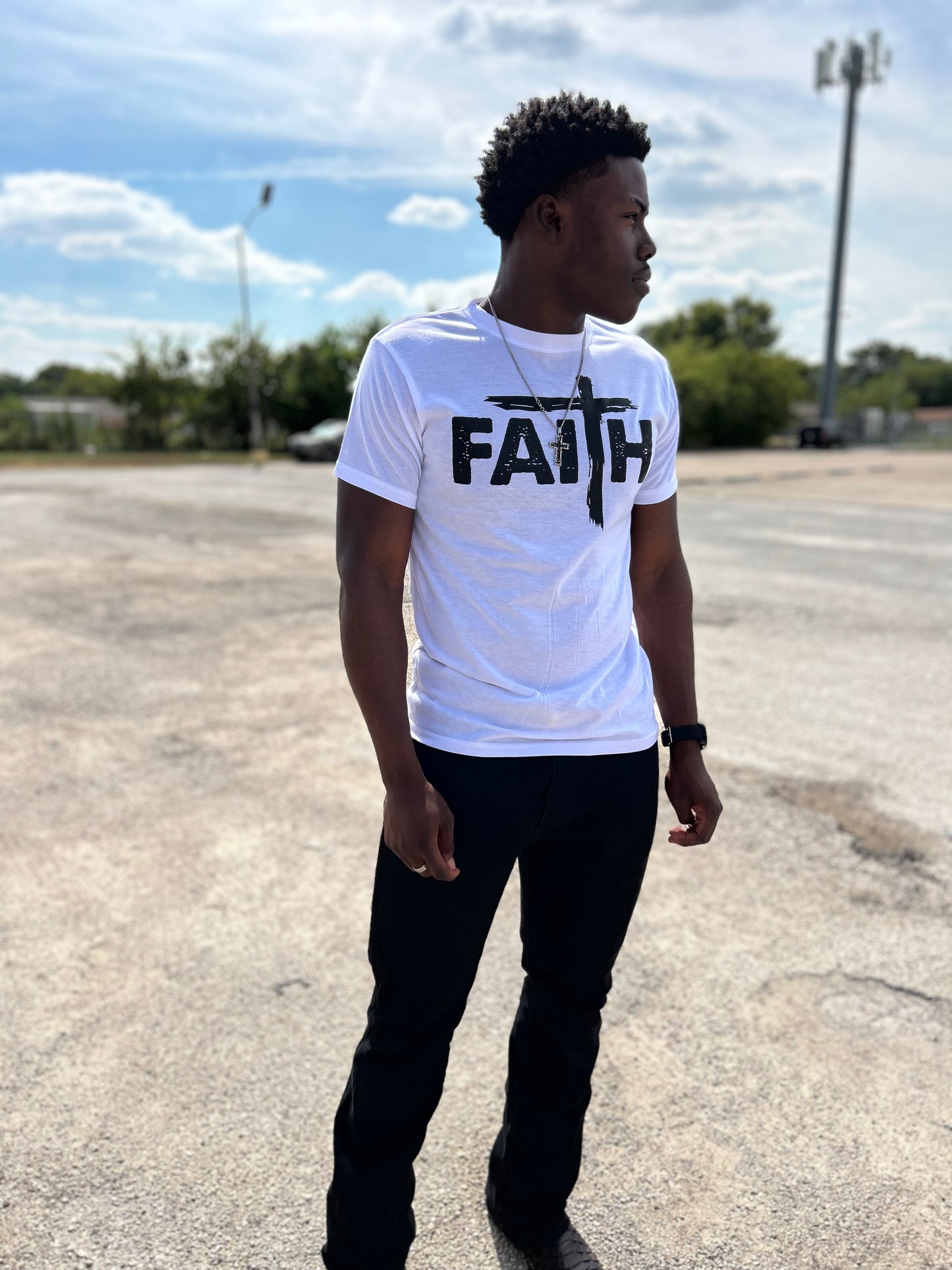 Faith Cross Tee