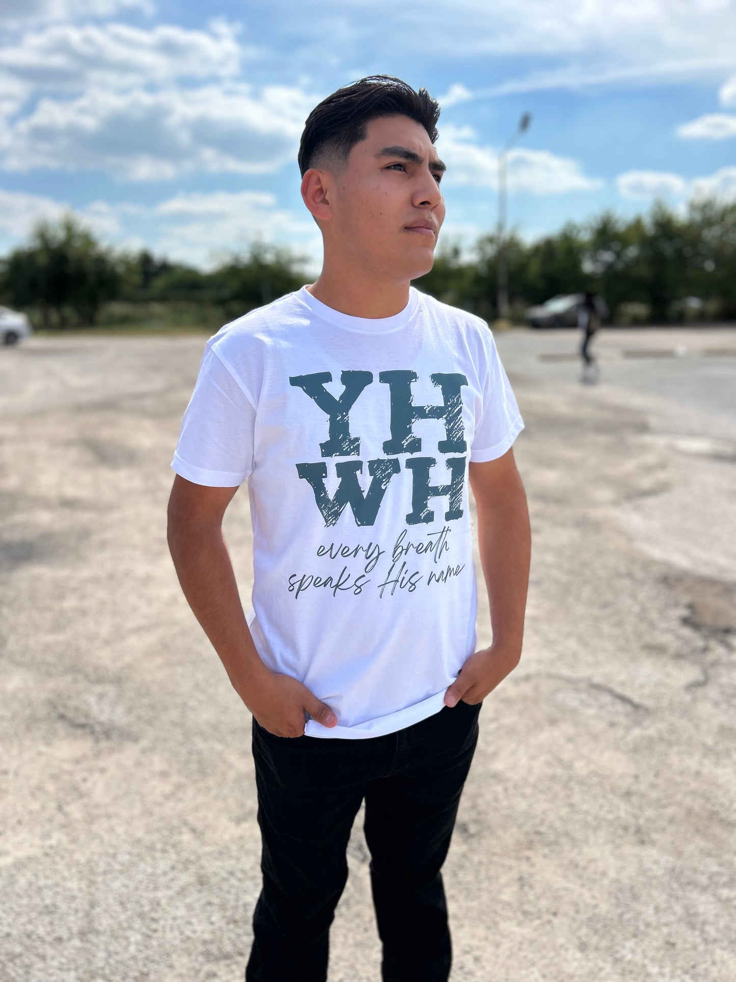 YHWH "Lettering" Tee