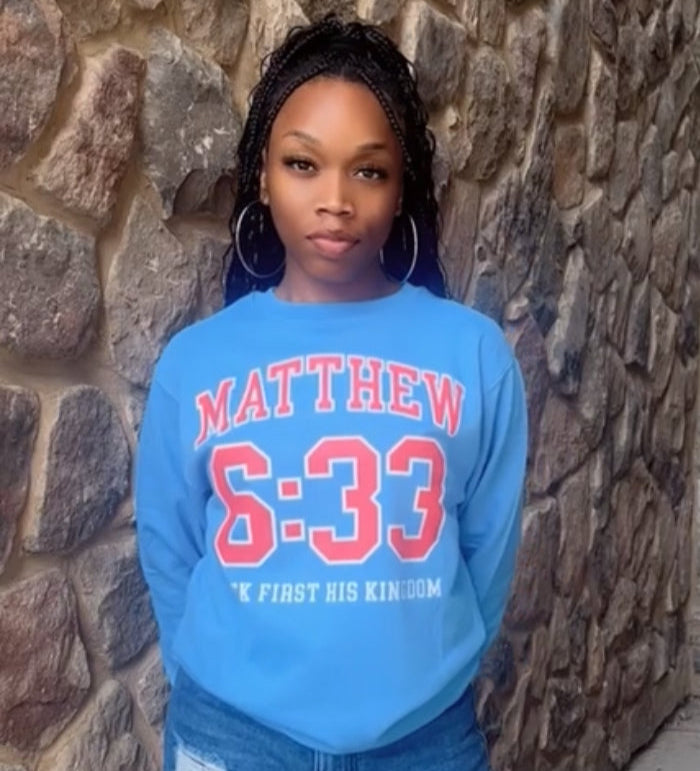 6:33 Collegiate Crewneck