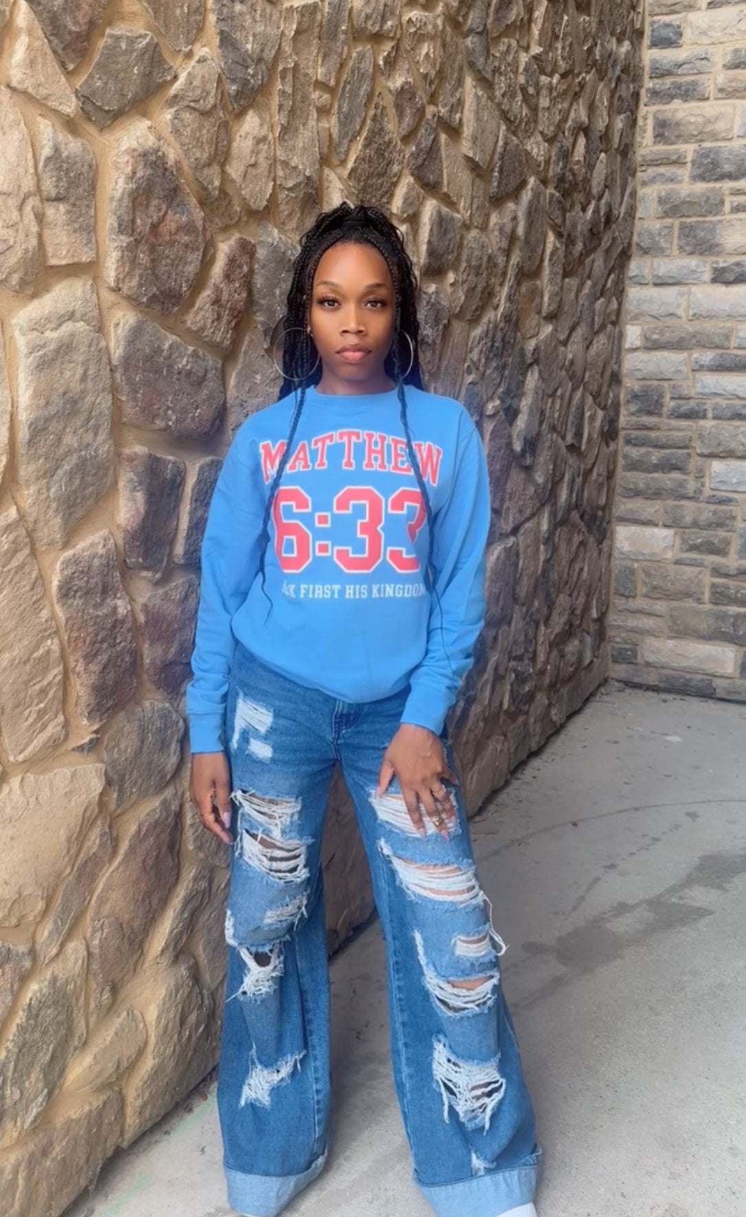 6:33 Collegiate Crewneck