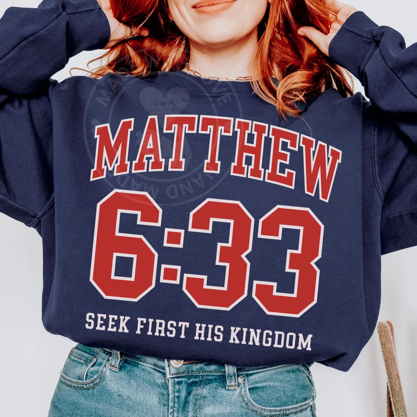 6:33 Collegiate Crewneck