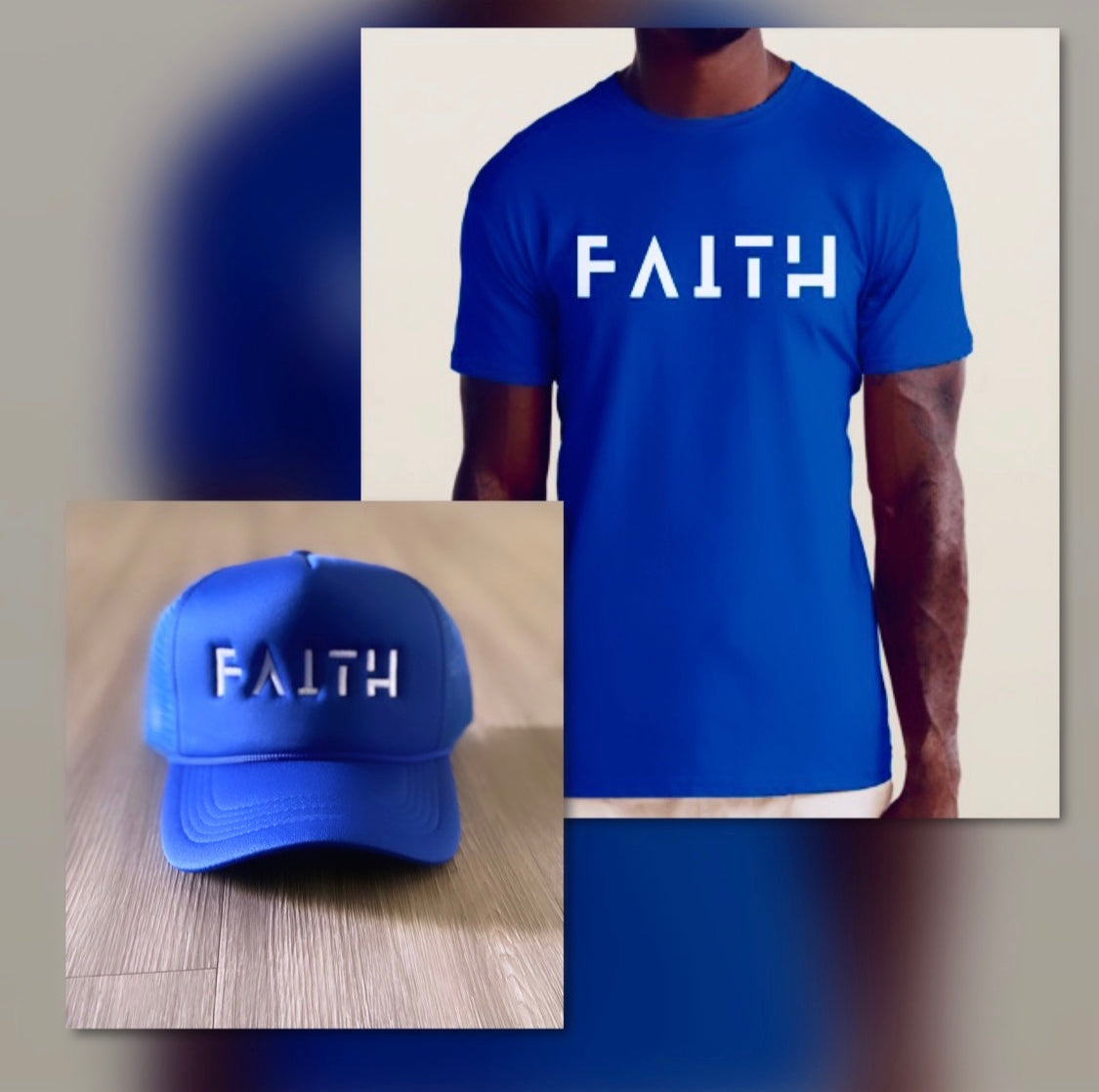 "FAITH" T-shirt and Hat Bundle