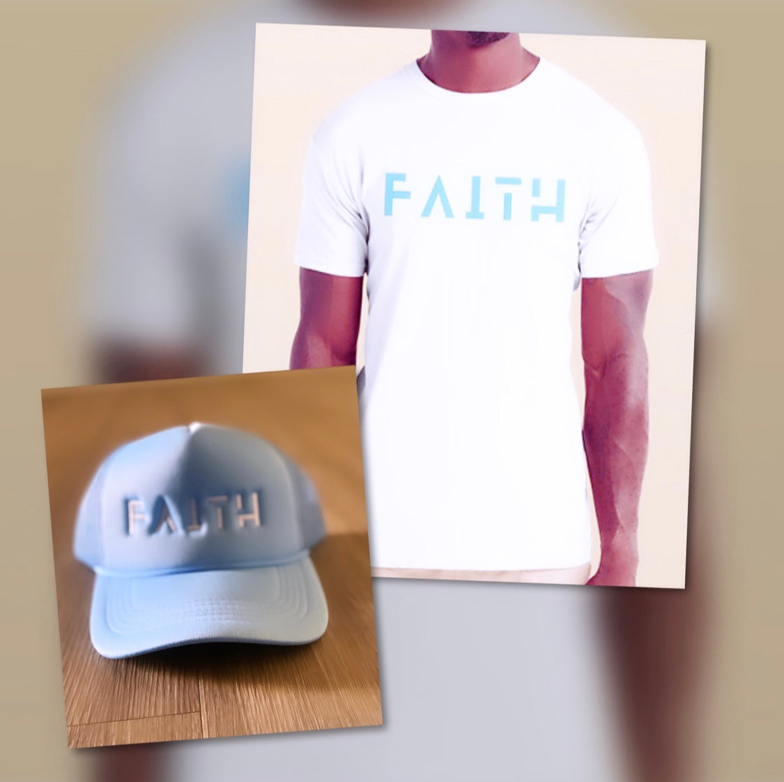"FAITH" T-shirt and Hat Bundle
