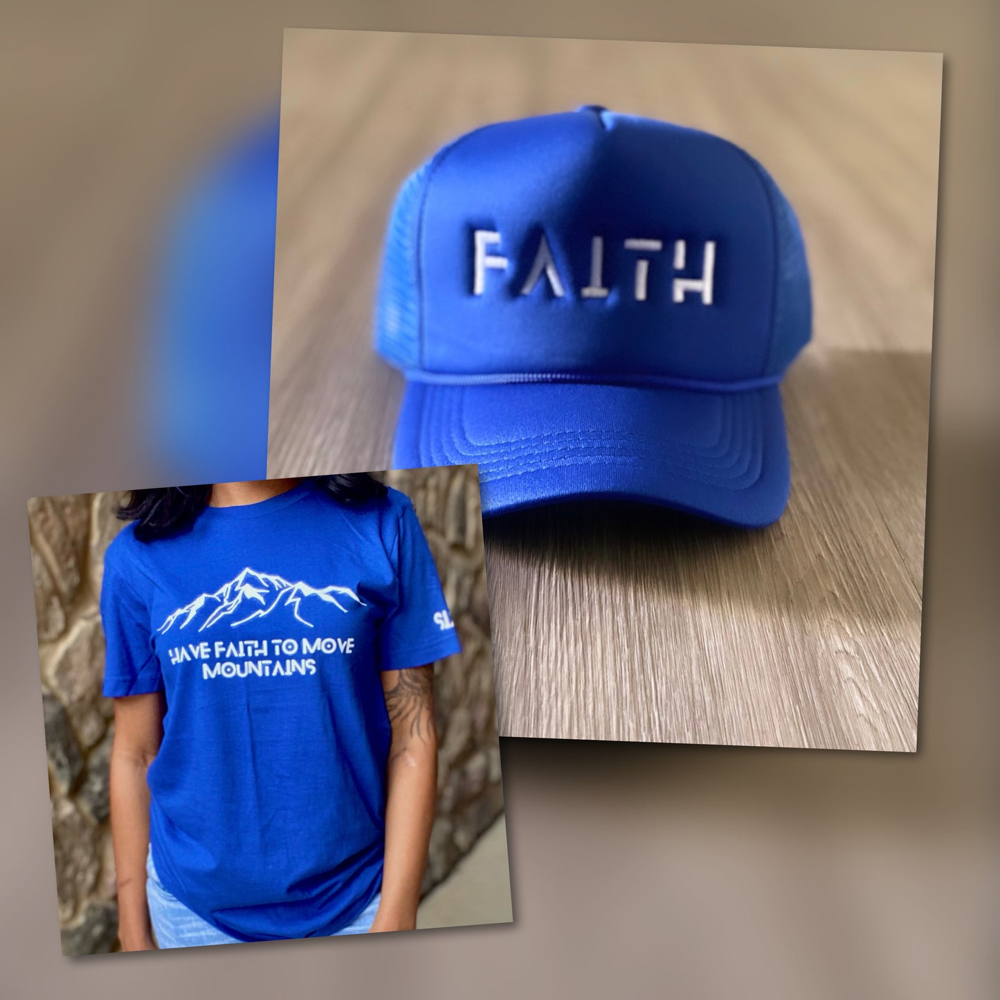 "Move Mountains" T-Shirt AND Hat Bundle